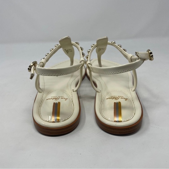 Sam Edelman Gigi Patent Pearl Embellished Thong T- Strap Sandals - NWT - Picture 7 of 11